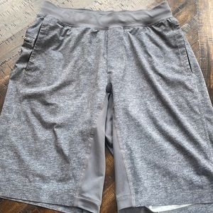Grey mens 11 in shorts
